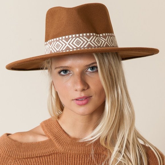 Justin Taylor Geometric Fedora - Picture 2 of 5